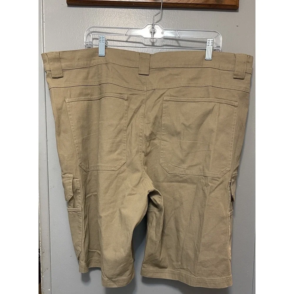 LINCOLN OUTFITTERS Cargo Shorts Khaki Mens Size 40x 10.5 Tactical NWOT